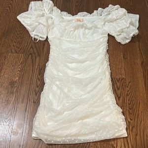 White Camila Coelho mini dress